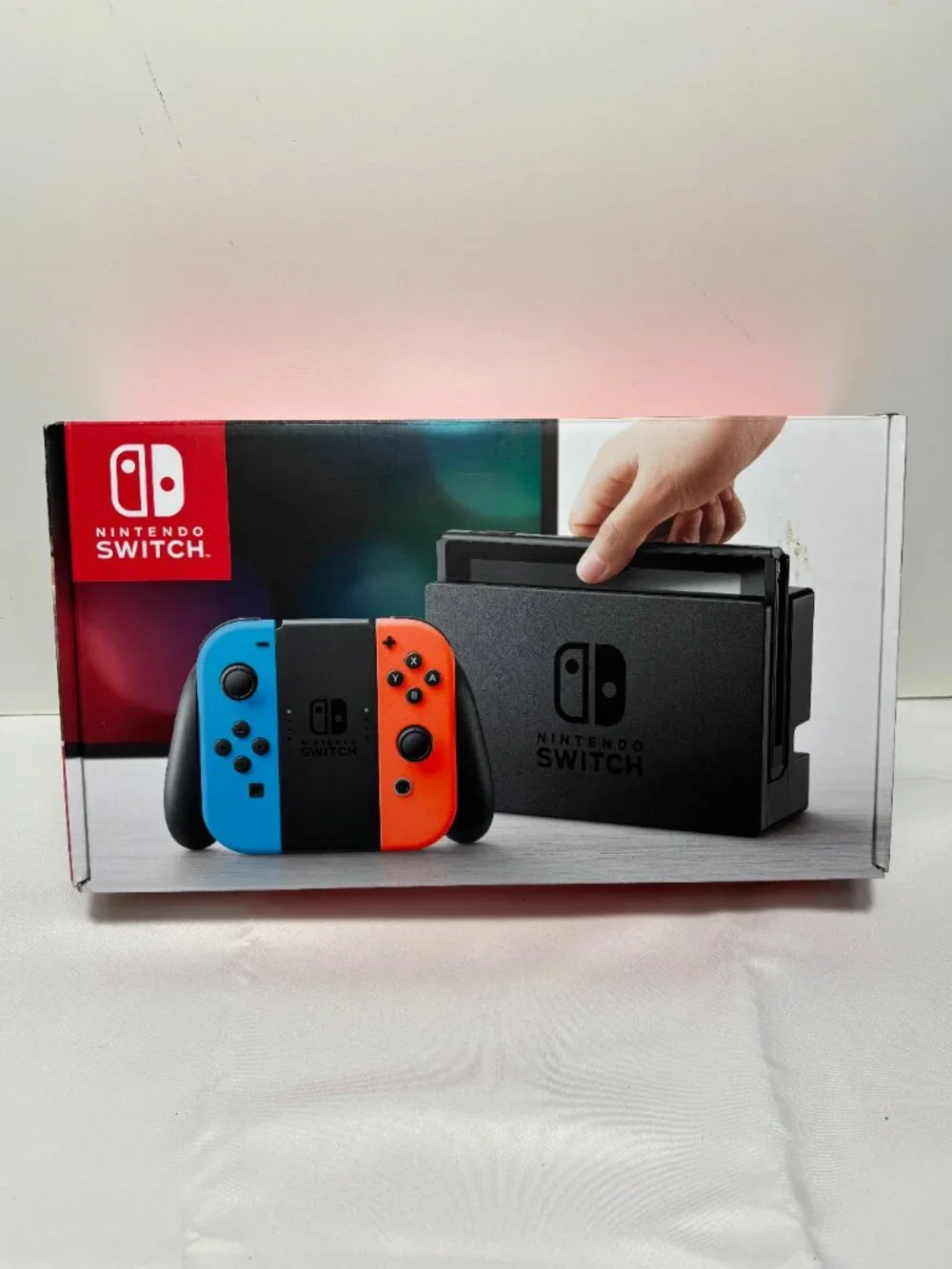 Nintendo Switch V1 in box complete with 2 Games